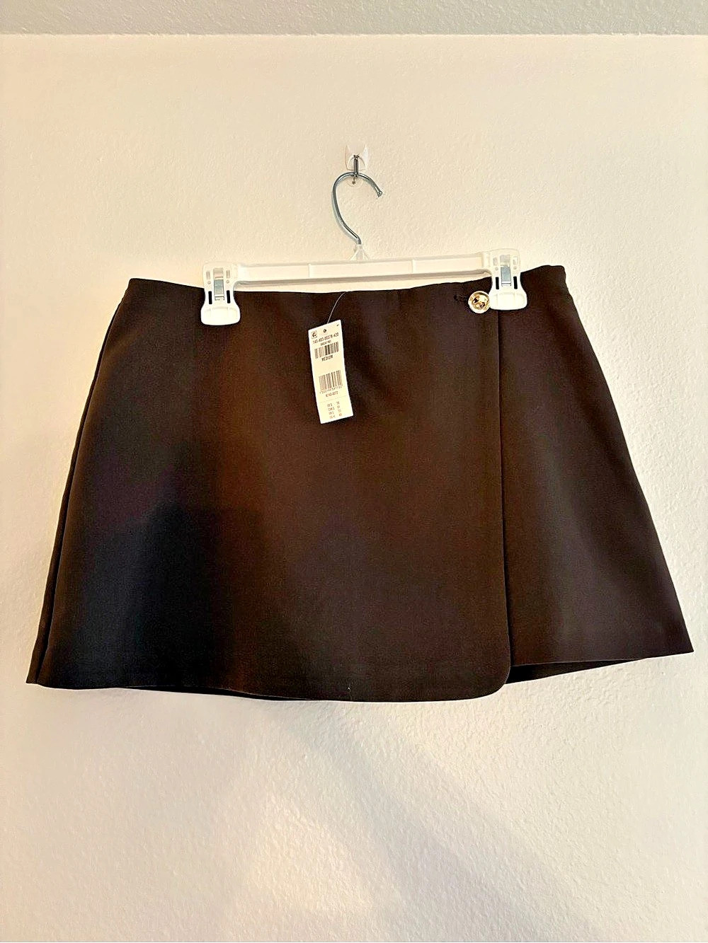 NWT Abercrombie & Fitch A-Line Skirt Brown Size Medium